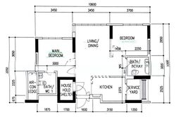 Blk 104A Alkaff Courtview (Toa Payoh), HDB 3 Rooms #555699731